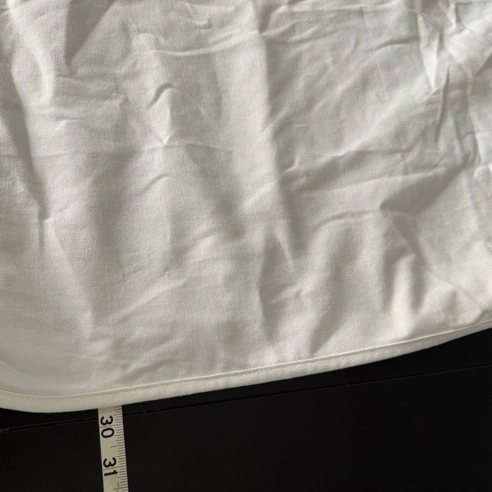 Gucci White Garment Bag Huge Zip Snap Fold Handles